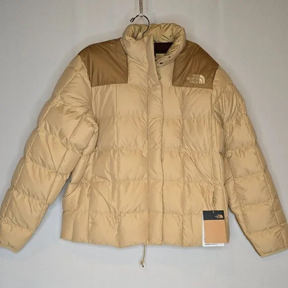 The North Face Women's Lhotse Reversible Jacket in Khaki/Stone, Size M, NWT $250 - Picture 2 of 7